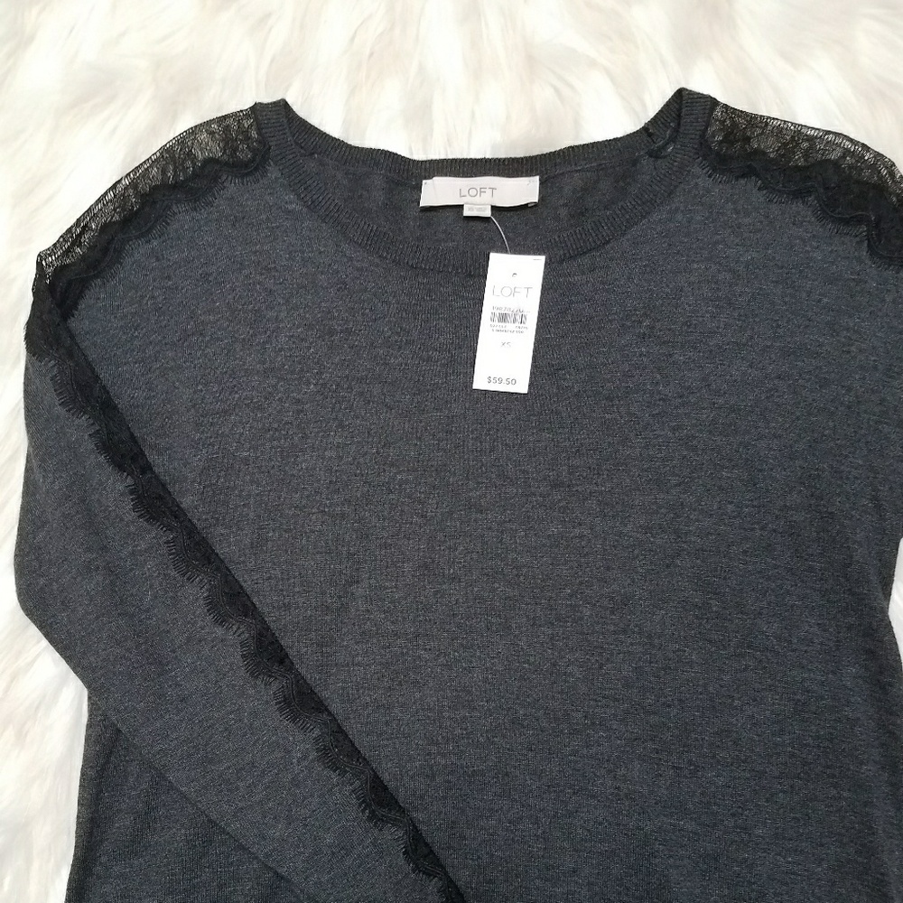 NWT Loft lace sweater! New with tag!